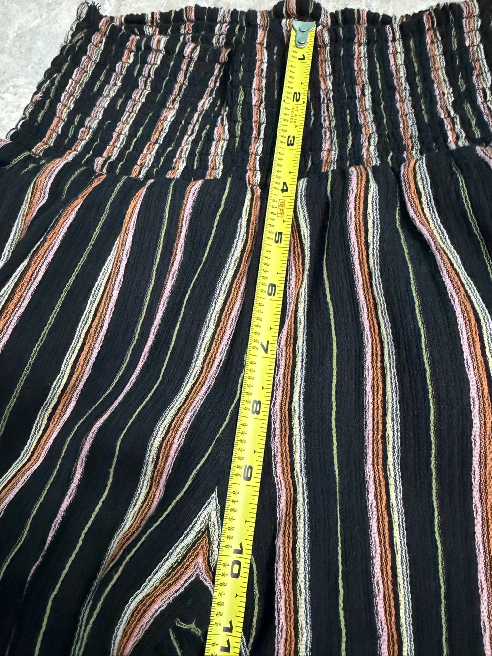 Billabong Gauze Striped Pants Women’s Size XS - Picture 5 of 9